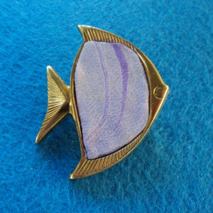 Broche Poisson