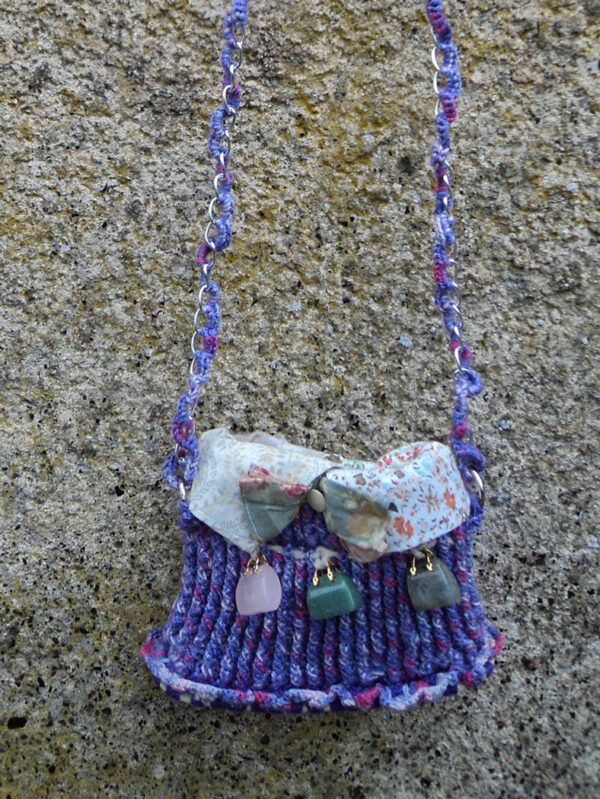 Mini sac en matériaux recyclés