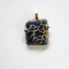 Pendentif Branche Rameau de nuit bleue