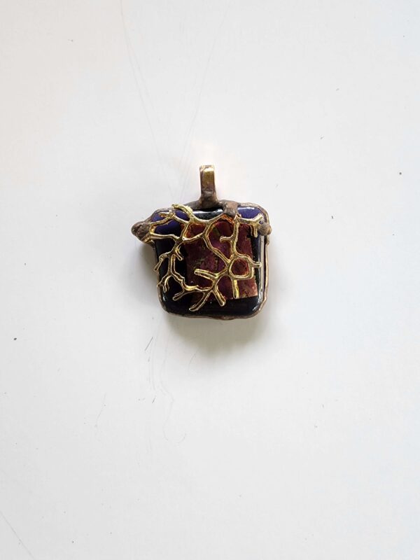 Rameau de nuit pourpre branche Pendentif branche Rameau de nuit pourpre