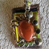 Crabe sur verre doré