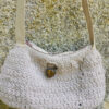 Sac crochet beige