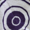 Sac à main circulaire crocheté – Le Regard du Dragon