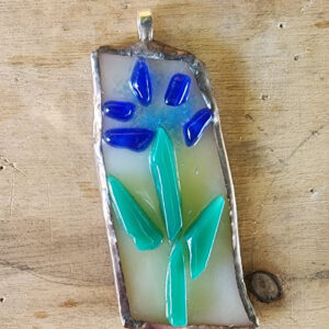 Pendentif Bleuet de mémoire