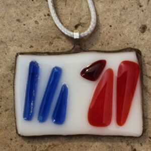 Pendentif drapeau français