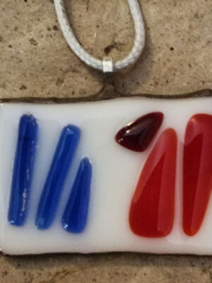 Pendentif drapeau français
