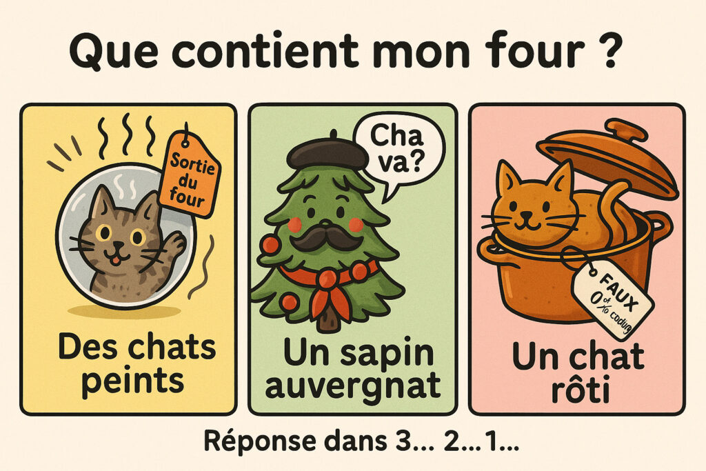 QCM Chat peint