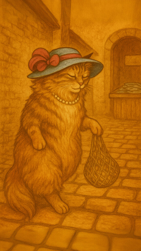 Ange Gloutonne va chercher les sardines