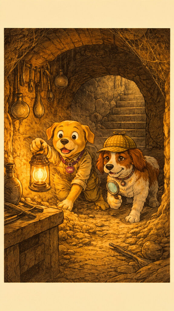 Image Umi et Itrema dans le passage secret