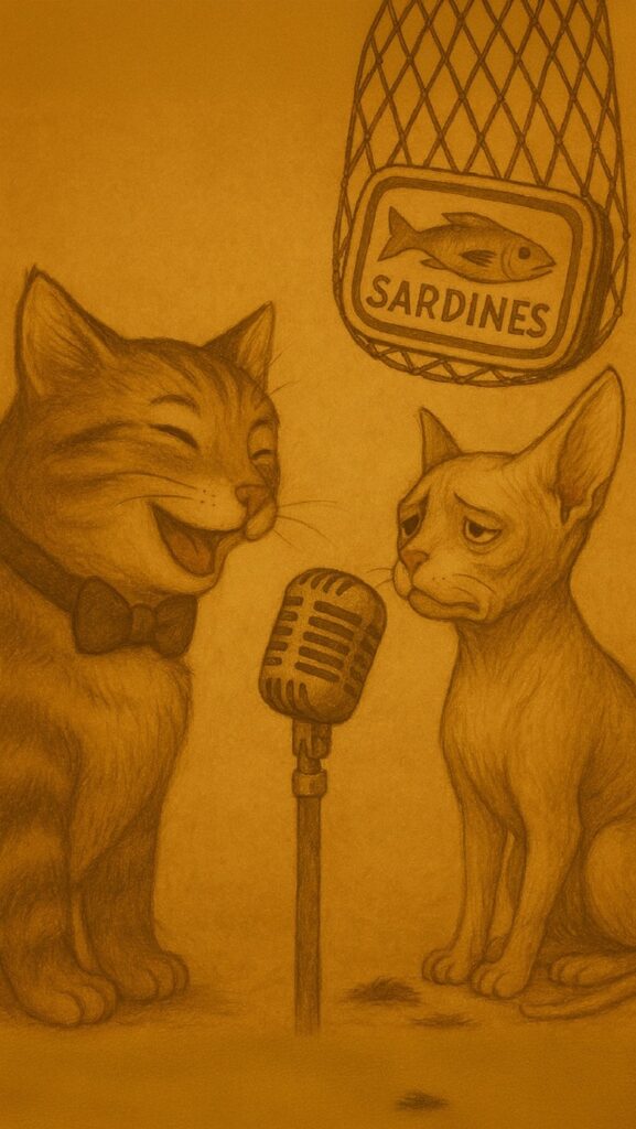 61 Paul et Sphynx penaud en duo