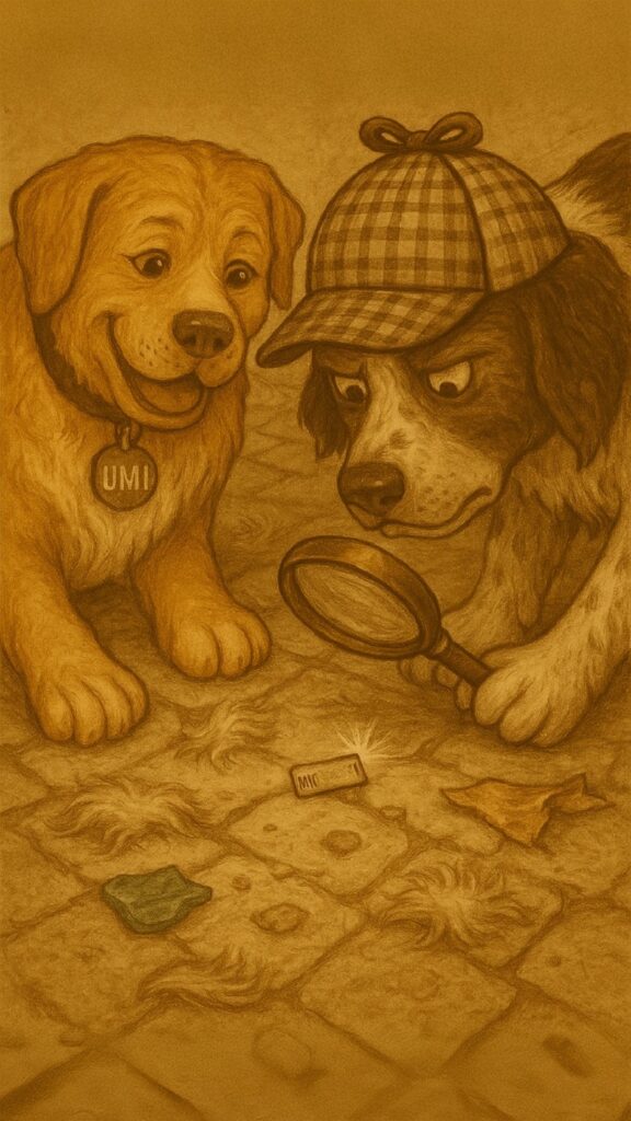 Umi et Itrema trouvent un microfilm