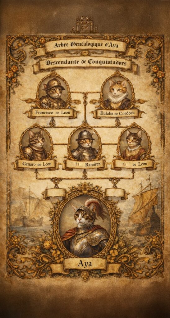 Arbre généalogique d'Aya