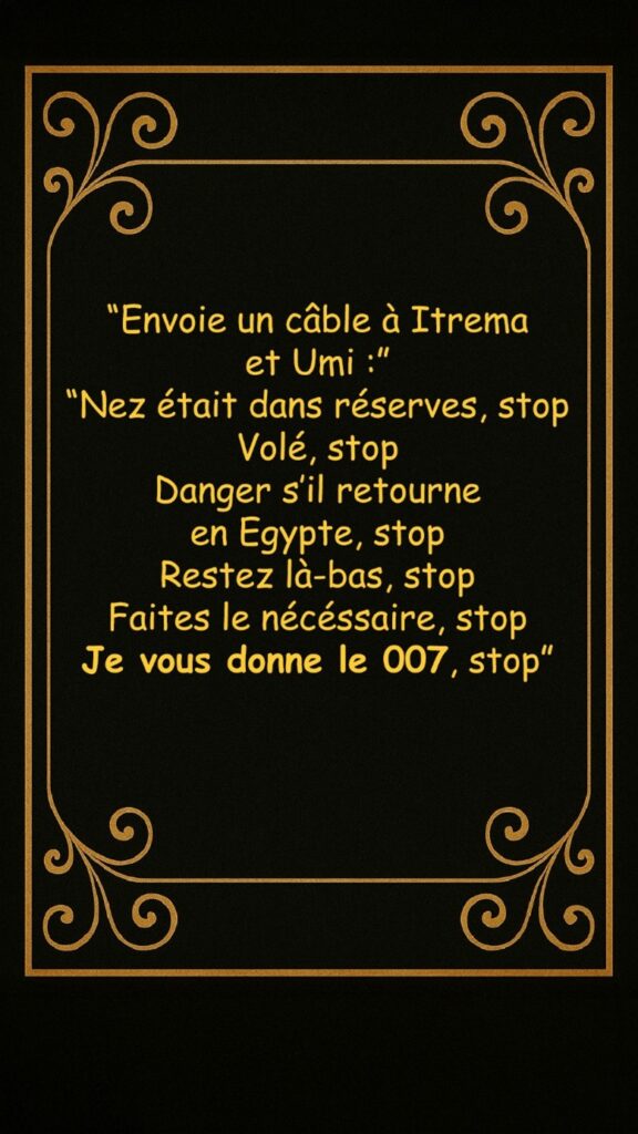 Un câble pour les détectives