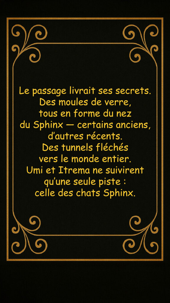 Panneau Umi et Itrema explorent les souterrains