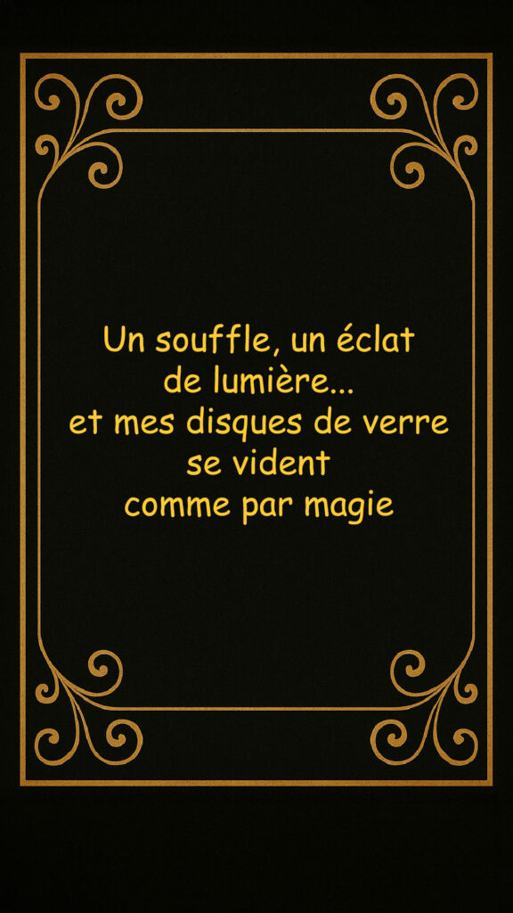 Un souffle et mon four se vide