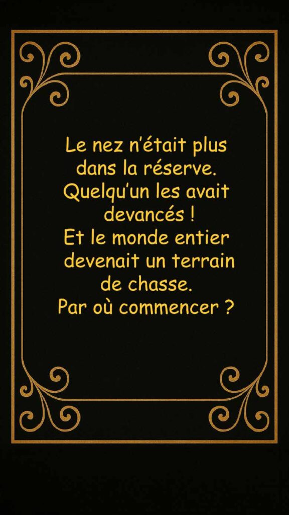 Le nez n'est plus dans les réserves