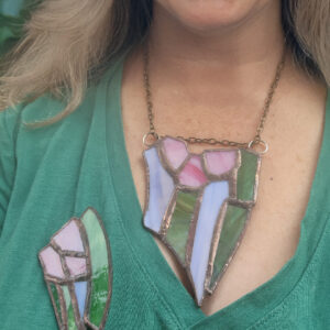 Parure tulipe portée