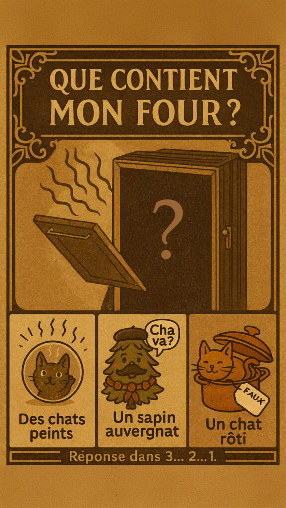 Que contient mon four ?