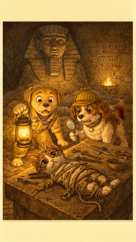 Umi et Itrema trouvent Aya ligotée