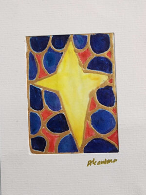 Carte postale L'étoile inclinée Carte postale L'étoile inclinée