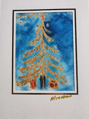 Carte postale Sapin céleste Carte postale Sapin céleste