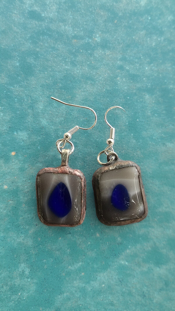 Goutte d'azur boucles d'oreilles Gouttes d'azur boucles d'oreilles